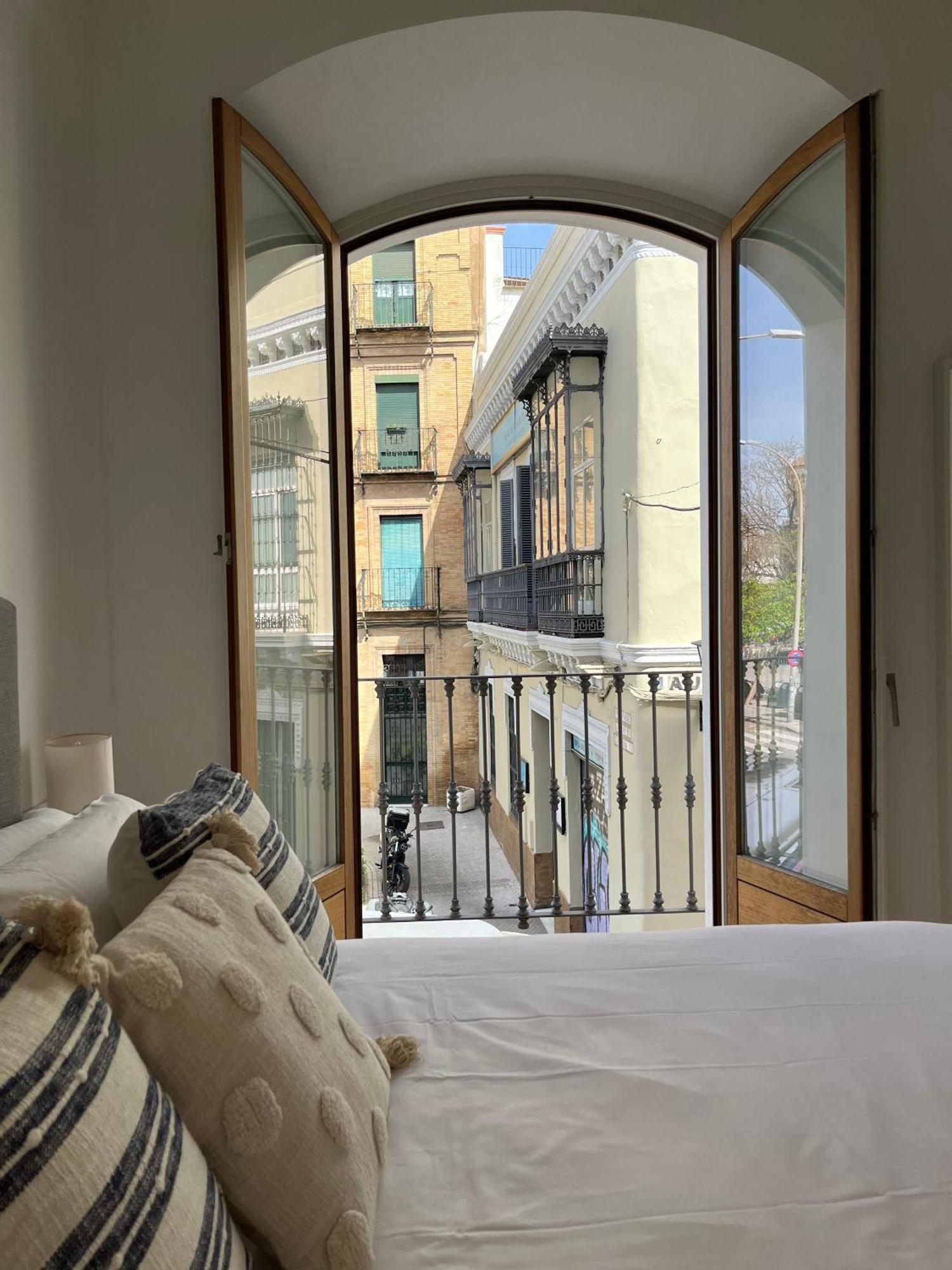 Balcones De Jauregui Premium Apartment 塞维利亚 外观 照片